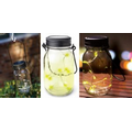 Solar Powered Mason Jar With Dragonfly Lights